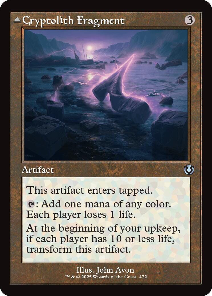 Cryptolith Fragment // Aurora of Emrakul (Retro Frame) [Innistrad Remastered] MTG Single Magic: The Gathering  | Multizone: Comics And Games
