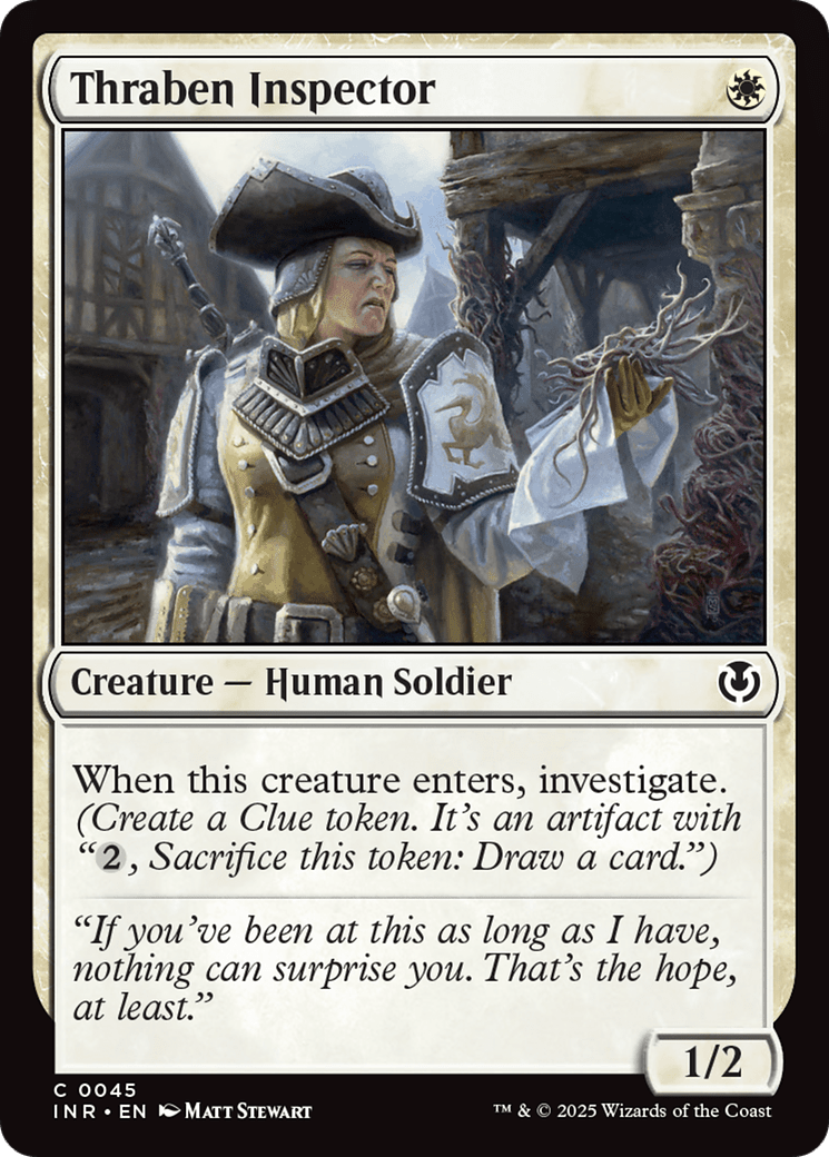 Thraben Inspector [Innistrad Remastered] MTG Single Magic: The Gathering  | Multizone: Comics And Games