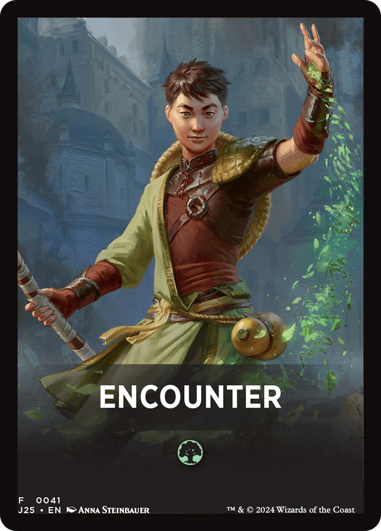 Encounter Theme Card [Foundations Jumpstart Front Cards] MTG Single Magic: The Gathering  | Multizone: Comics And Games