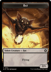 Treasure // Bat Double-Sided Token [Outlaws of Thunder Junction Tokens] MTG Single Magic: The Gathering  | Multizone: Comics And Games