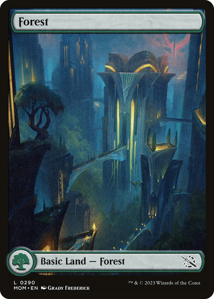 Forest (290) [March of the Machine] MTG Single Magic: The Gathering  | Multizone: Comics And Games