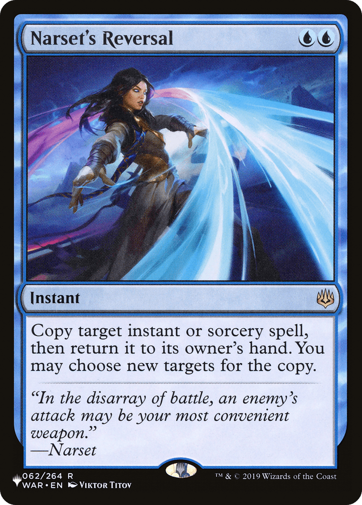 Narset's Reversal [The List] MTG Single Magic: The Gathering  | Multizone: Comics And Games