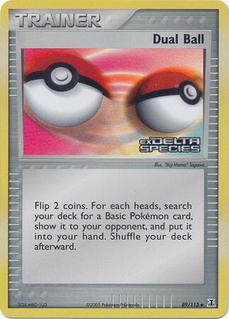 Dual Ball (89/113) (Stamped) [EX: Delta Species] Pokemon Single Pokémon  | Multizone: Comics And Games