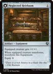 Neglected Heirloom [Innistrad Remastered] MTG Single Magic: The Gathering  | Multizone: Comics And Games