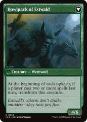 Villagers of Estwald // Howlpack of Estwald [Innistrad Remastered] MTG Single Magic: The Gathering  | Multizone: Comics And Games