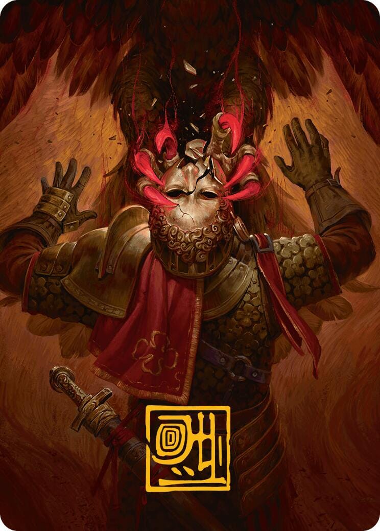 Abrade Art Card (Gold-Stamped Signature) [Innistrad Remastered Art Series] MTG Single Magic: The Gathering  | Multizone: Comics And Games