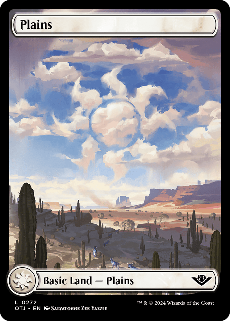 Plains (0272) [Outlaws of Thunder Junction] MTG Single Magic: The Gathering  | Multizone: Comics And Games