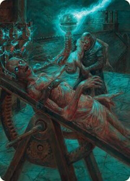 Rooftop Storm Art Card [Innistrad Remastered Art Series] MTG Single Magic: The Gathering  | Multizone: Comics And Games