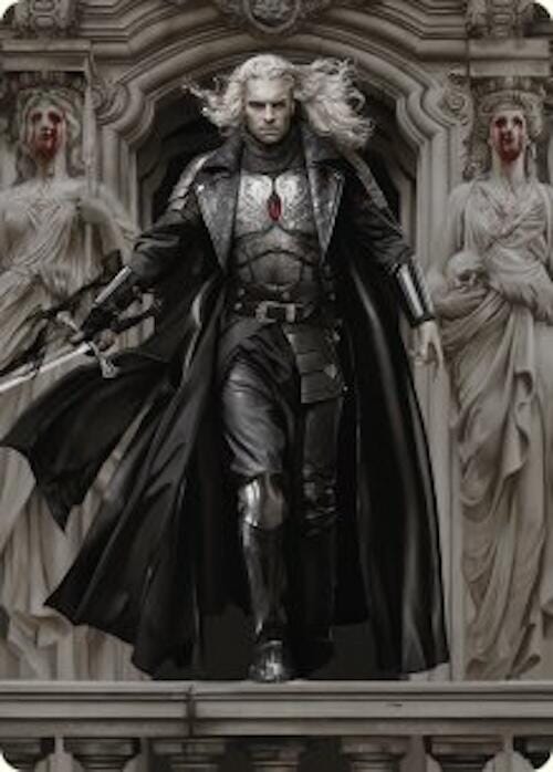 Sorin, Imperious Bloodlord Art Card [Innistrad Remastered Art Series] MTG Single Magic: The Gathering  | Multizone: Comics And Games