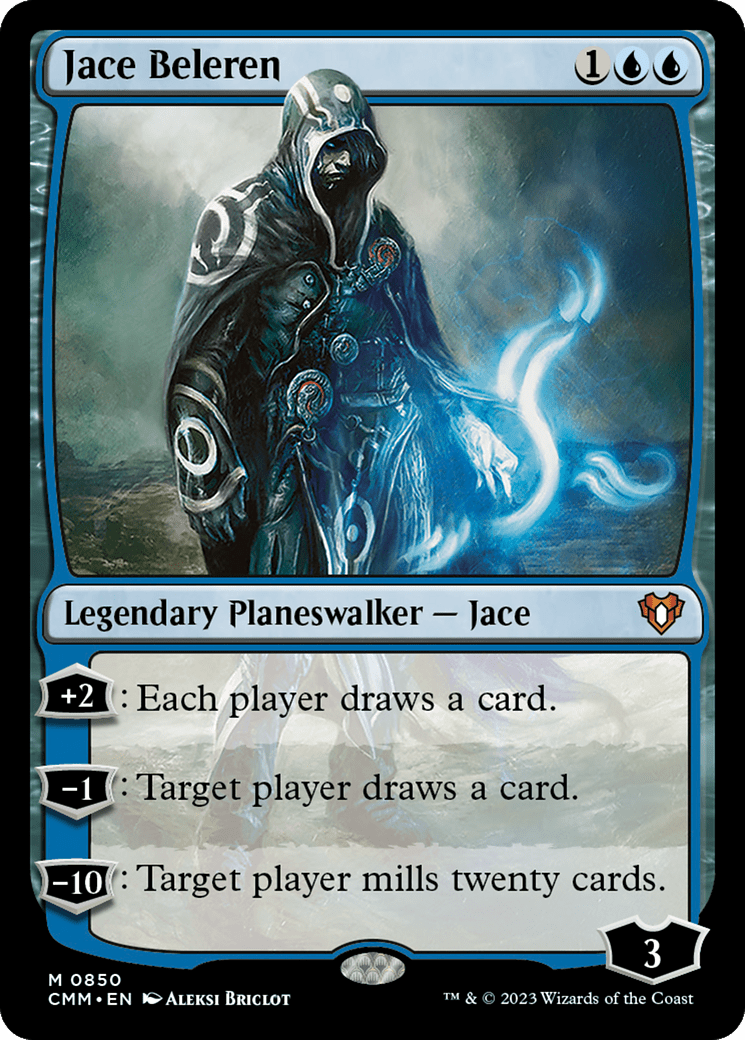 Jace Beleren [Commander Masters] MTG Single Magic: The Gathering  | Multizone: Comics And Games