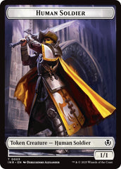 Eldrazi Horror // Human Soldier (0003) Double-Sided Token [Innistrad Remastered Tokens] MTG Single Magic: The Gathering  | Multizone: Comics And Games
