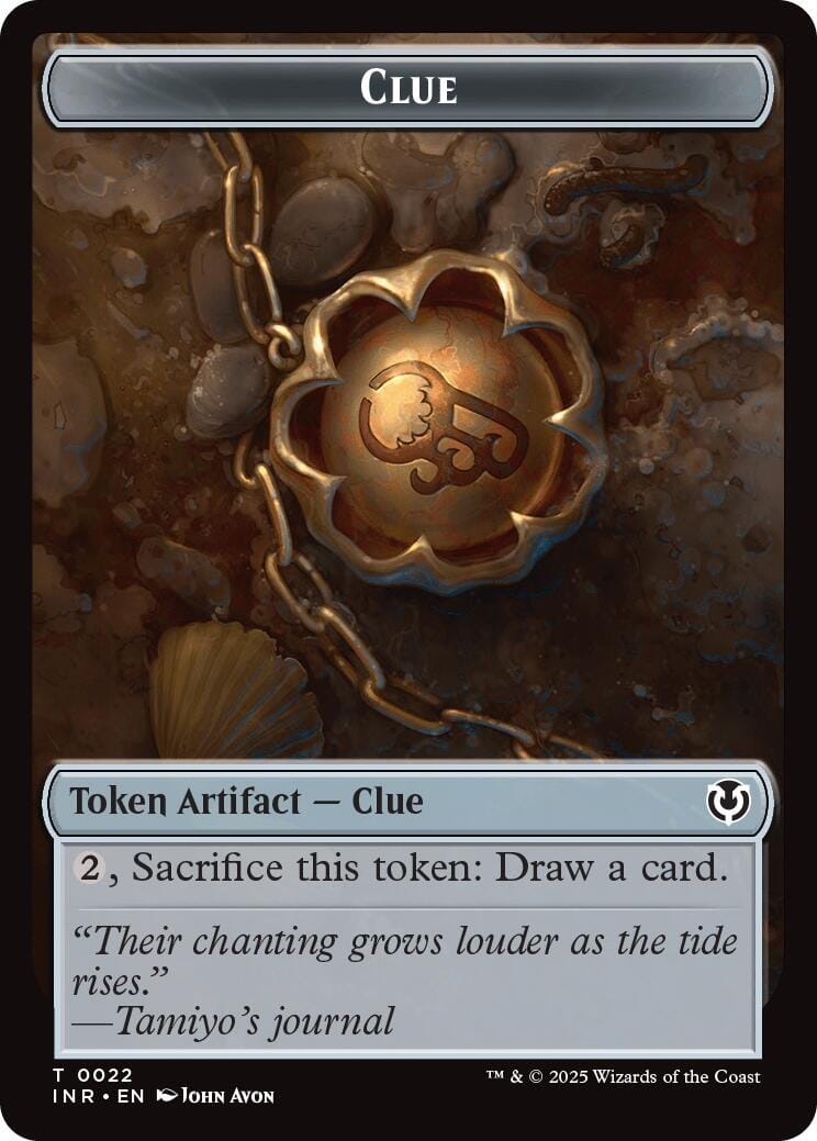 Blood // Clue Double-Sided Token [Innistrad Remastered Tokens] MTG Single Magic: The Gathering  | Multizone: Comics And Games