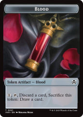 Blood // Clue Double-Sided Token [Innistrad Remastered Tokens] MTG Single Magic: The Gathering  | Multizone: Comics And Games