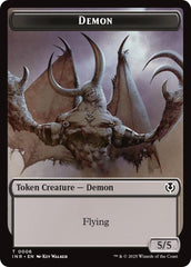 Demon // Human Cleric Double-Sided Token [Innistrad Remastered Tokens] MTG Single Magic: The Gathering  | Multizone: Comics And Games