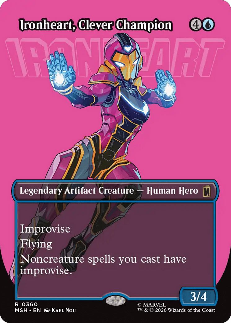 Ironheart, Clever Champion (Borderless) [Marvel Super Heroes] | Multizone: Comics And Games