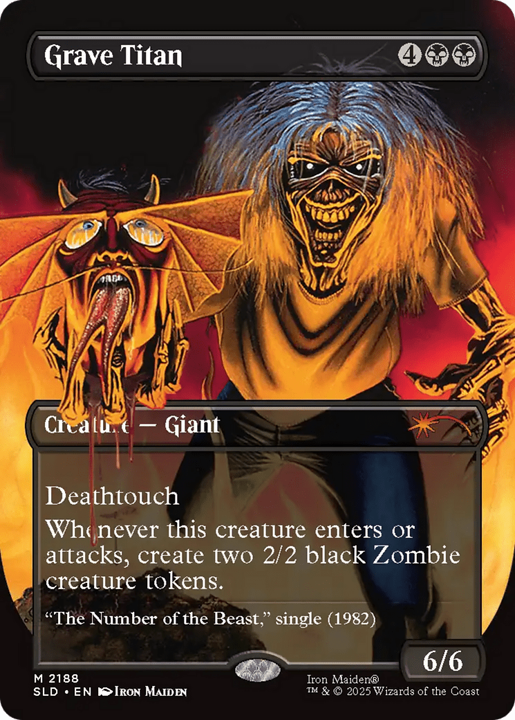 Grave Titan (2188) [Secret Lair Drop Series] MTG Single Magic: The Gathering  | Multizone: Comics And Games