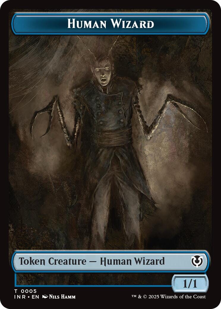 Human Wizard // Emblem - Jace, Unraveler of Secrets Double-Sided Token [Innistrad Remastered Tokens] MTG Single Magic: The Gathering  | Multizone: Comics And Games