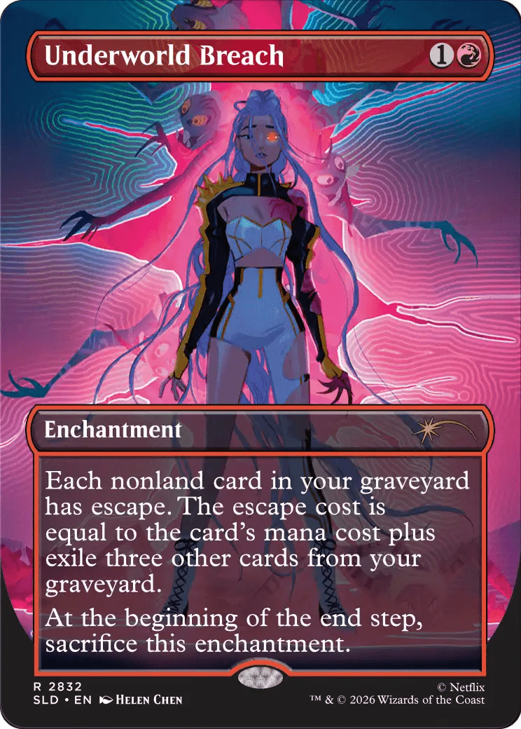Underworld Breach (2832) [Secret Lair Drop Series] MTG Single Magic: The Gathering  | Multizone: Comics And Games