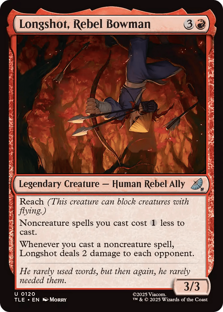 Longshot, Rebel Bowman [Avatar: The Last Airbender: Eternal-Legal] MTG Single Magic: The Gathering  | Multizone: Comics And Games