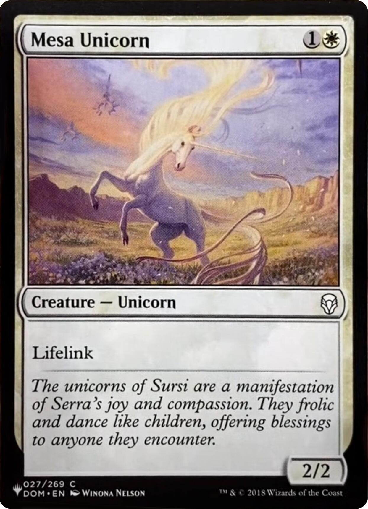 Mesa Unicorn [The List] MTG Single Magic: The Gathering  | Multizone: Comics And Games