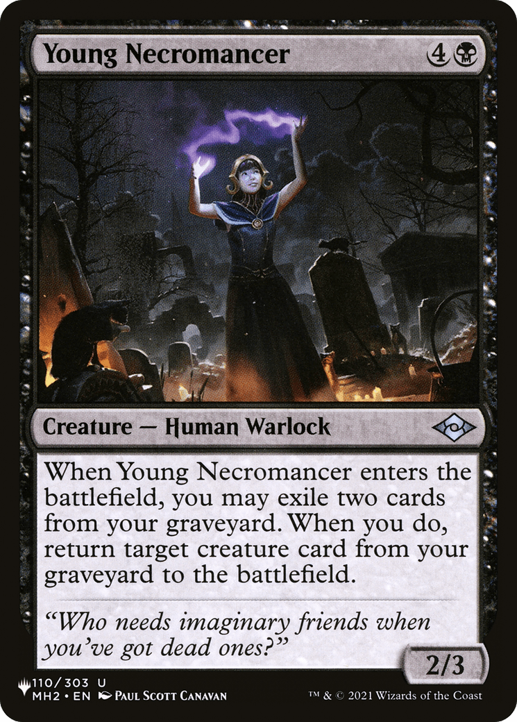 Young Necromancer [The List] MTG Single Magic: The Gathering  | Multizone: Comics And Games