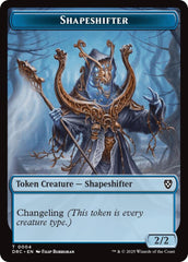 Shapeshifter // Zombie (0003) Double-Sided Token [Aetherdrift Tokens] MTG Single Magic: The Gathering  | Multizone: Comics And Games