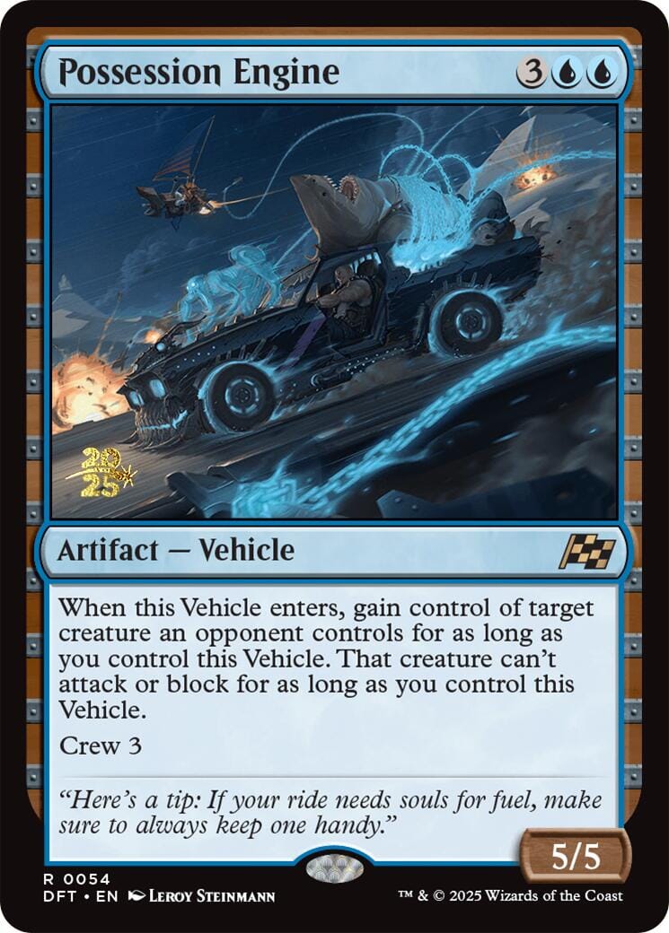 Possession Engine [Aetherdrift Prerelease Promos] MTG Single Magic: The Gathering  | Multizone: Comics And Games