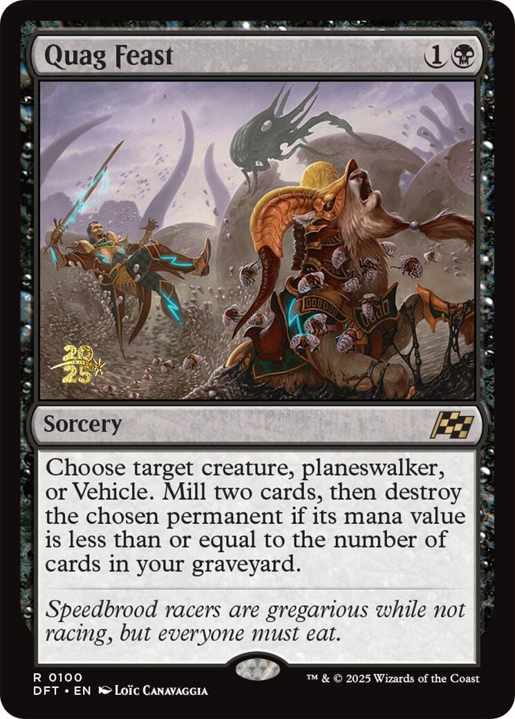 Quag Feast [Aetherdrift Prerelease Promos] MTG Single Magic: The Gathering  | Multizone: Comics And Games