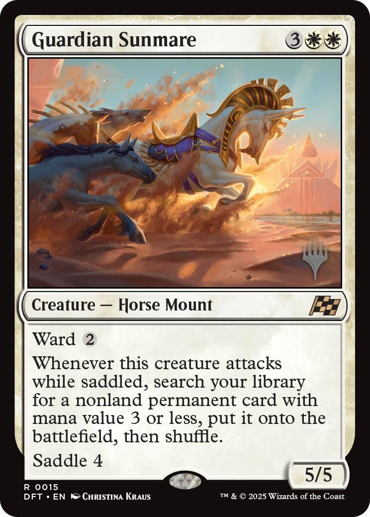 Guardian Sunmare (Promo Pack) [Aetherdrift Promos] MTG Single Magic: The Gathering  | Multizone: Comics And Games