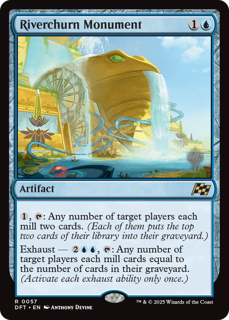 Riverchurn Monument (Promo Pack) [Aetherdrift Promos] MTG Single Magic: The Gathering  | Multizone: Comics And Games