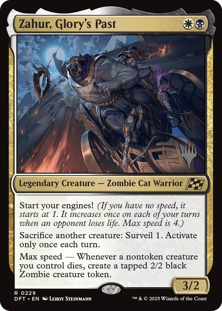Zahur, Glory's Past (Promo Pack) [Aetherdrift Promos] MTG Single Magic: The Gathering  | Multizone: Comics And Games