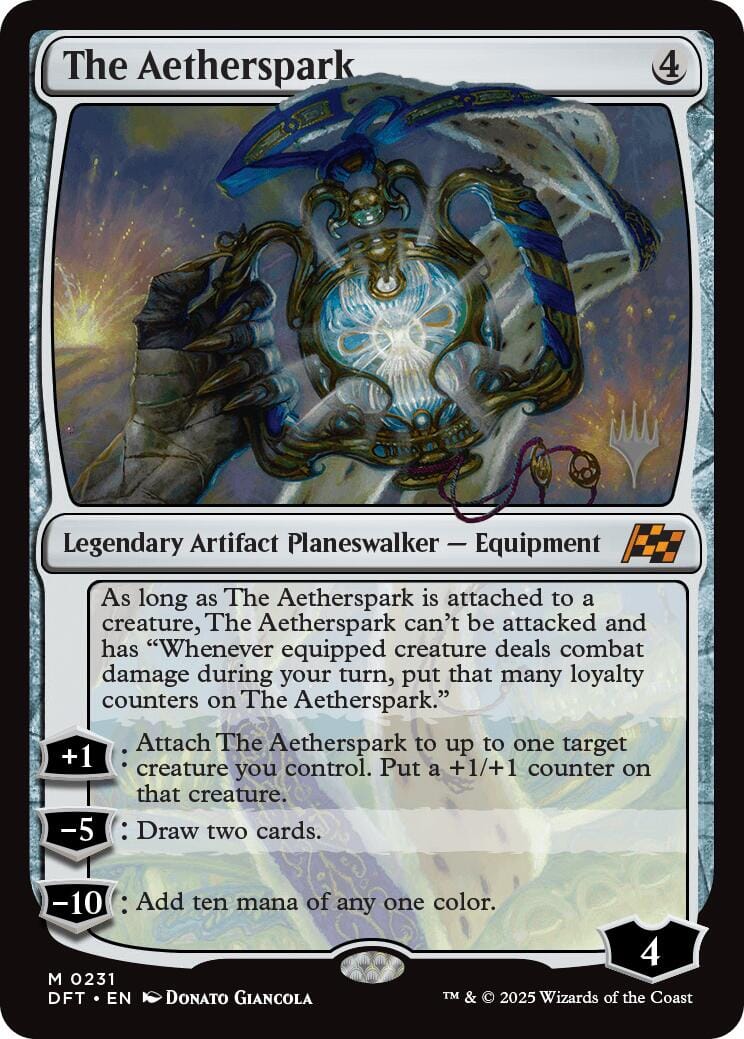 The Aetherspark (Promo Pack) [Aetherdrift Promos] MTG Single Magic: The Gathering  | Multizone: Comics And Games