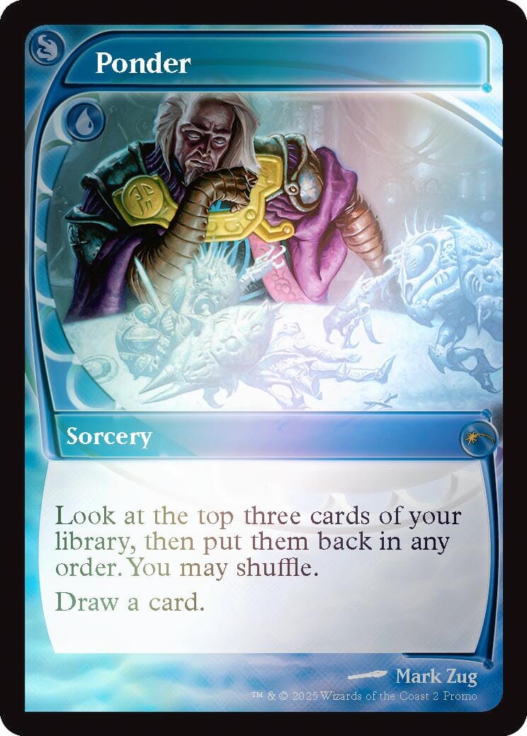 Ponder (Future Sight) [MagicFest 2025] MTG Single Magic: The Gathering  | Multizone: Comics And Games