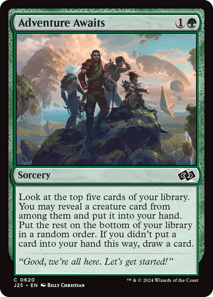 Adventure Awaits [Foundations Jumpstart] MTG Single Magic: The Gathering  | Multizone: Comics And Games