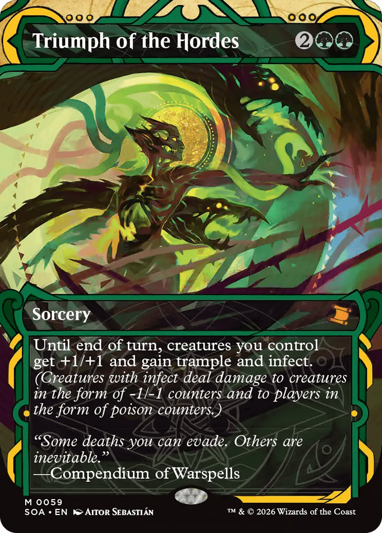 Triumph of the Hordes [Secrets of Strixhaven: Mystical Archive] MTG Single Magic: The Gathering  | Multizone: Comics And Games