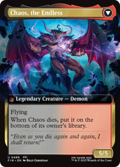 Garland, Knight of Cornelia // Chaos, the Endless (Extended Art) [FINAL FANTASY] MTG Single Magic: The Gathering  | Multizone: Comics And Games