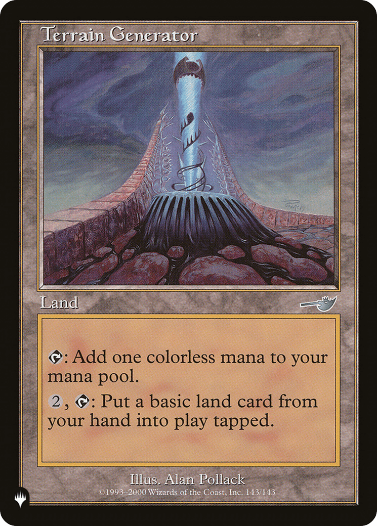 Terrain Generator [The List] MTG Single Magic: The Gathering  | Multizone: Comics And Games