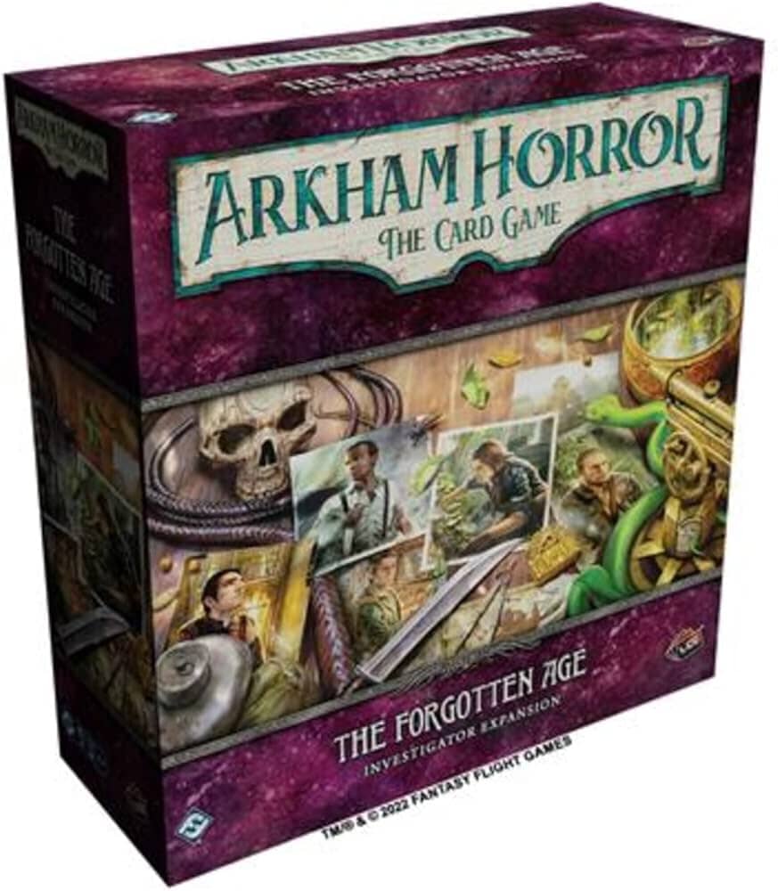Arkham Horror: The Card Game - The Forgotten Age investigator expansion Board Game Fantasy Flight Games  | Multizone: Comics And Games