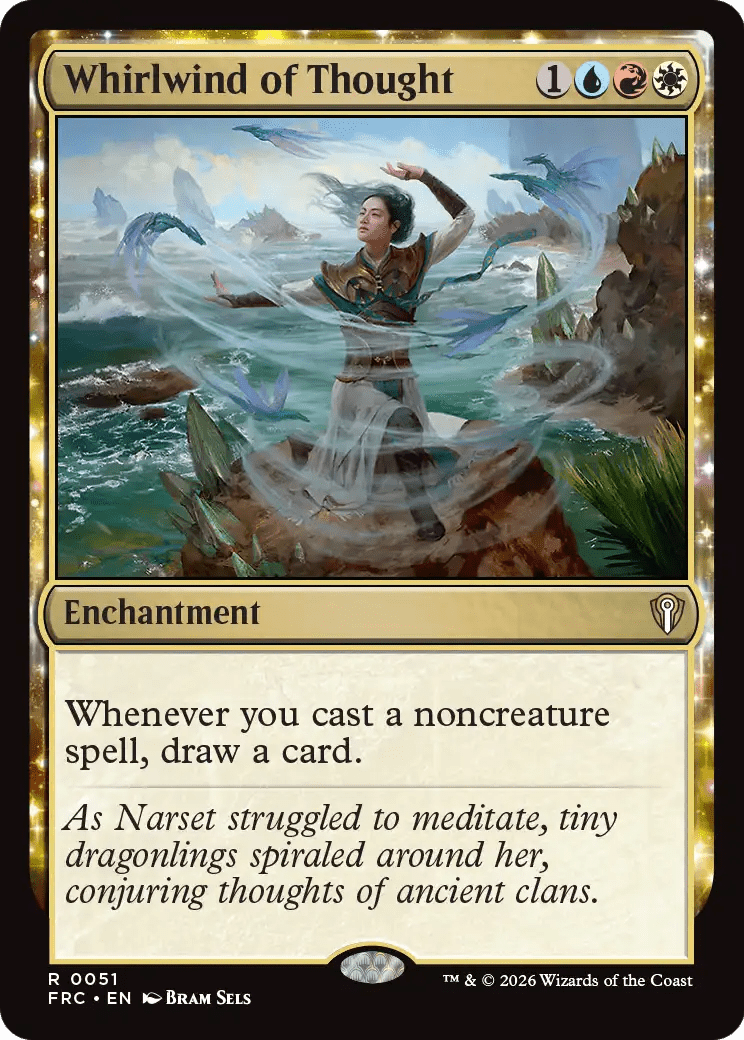Whirlwind of Thought [Reality Fracture Commander] MTG Single Magic: The Gathering  | Multizone: Comics And Games