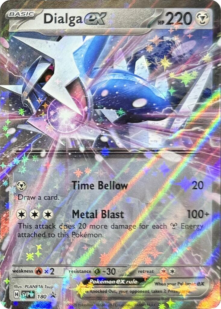 Dialga ex (180) [Scarlet & Violet: Black Star Promos] Pokemon Single Pokémon  | Multizone: Comics And Games