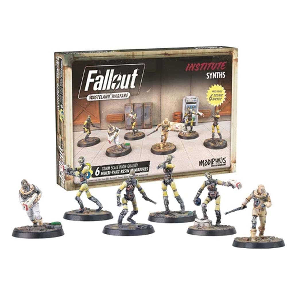 Fallout: Wasteland Warfare - Institue Synths Miniature Game Modiphus  | Multizone: Comics And Games