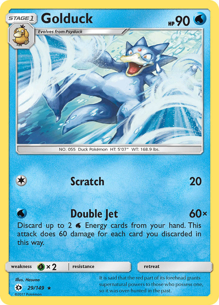 Golduck (29/149) [Sun & Moon: Base Set] Pokemon Single Pokémon  | Multizone: Comics And Games
