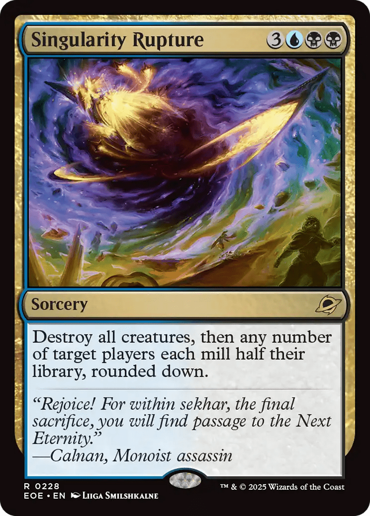 Singularity Rupture [Edge of Eternities] MTG Single Magic: The Gathering  | Multizone: Comics And Games