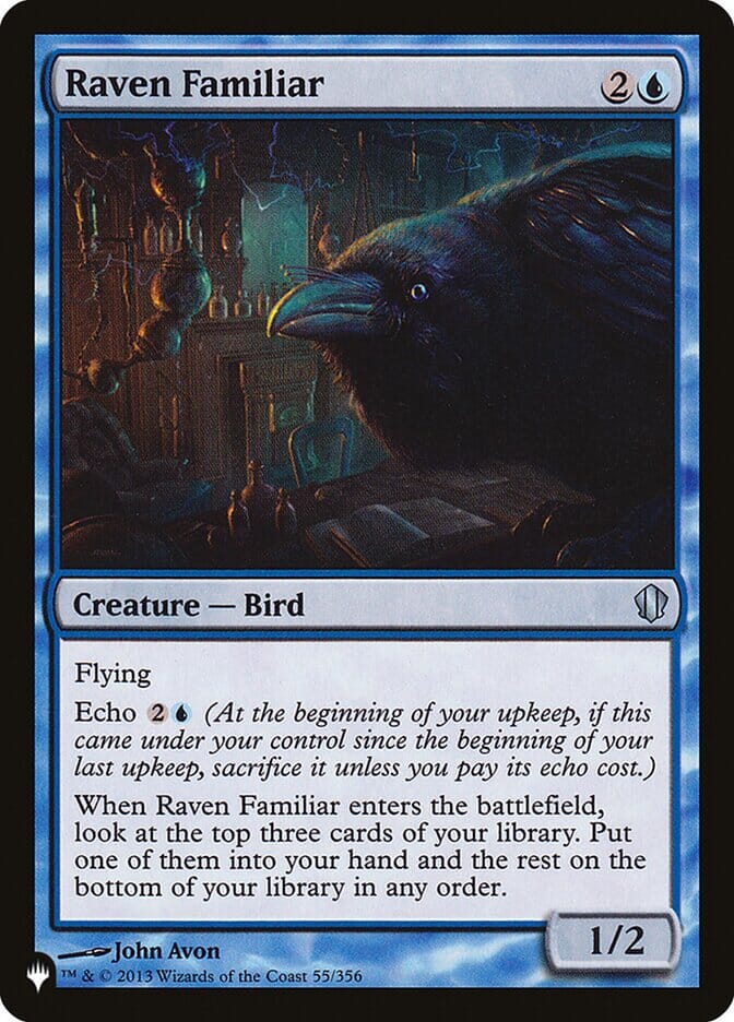 Raven Familiar [The List] MTG Single Magic: The Gathering  | Multizone: Comics And Games
