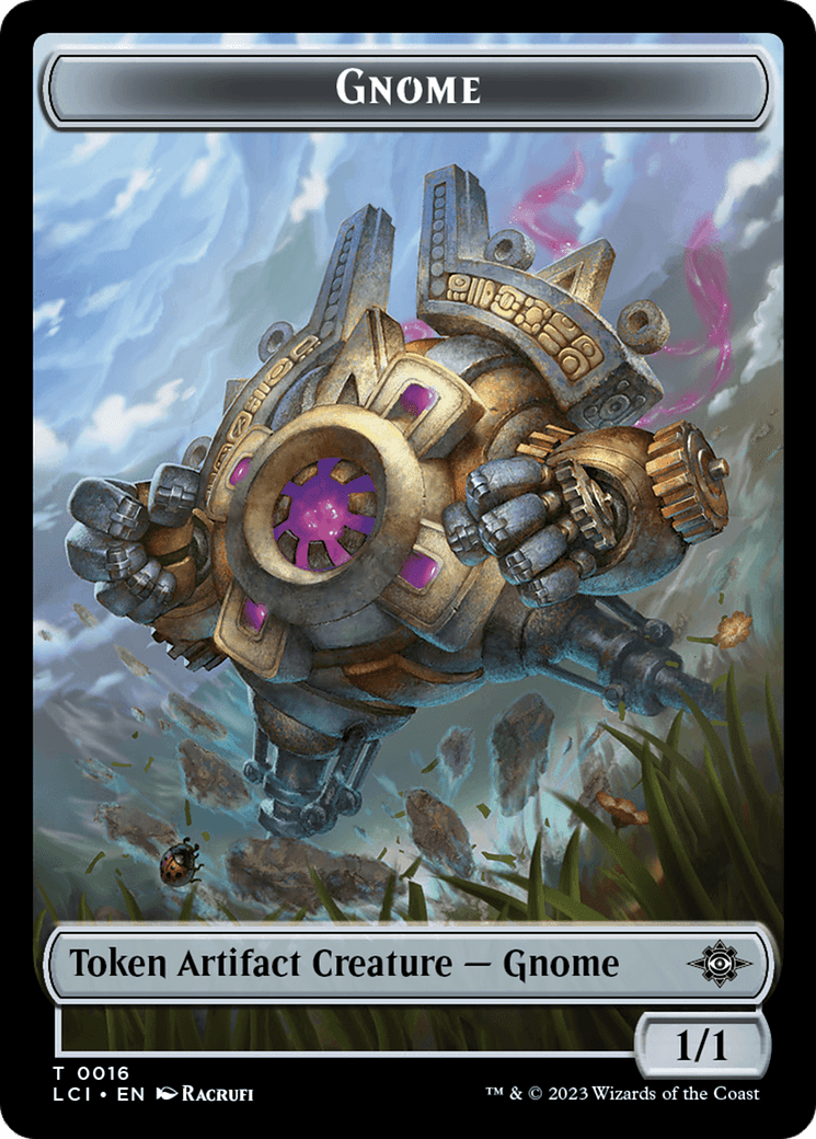 Gnome // Fungus Double-Sided Token [The Lost Caverns of Ixalan Tokens] MTG Single Magic: The Gathering  | Multizone: Comics And Games