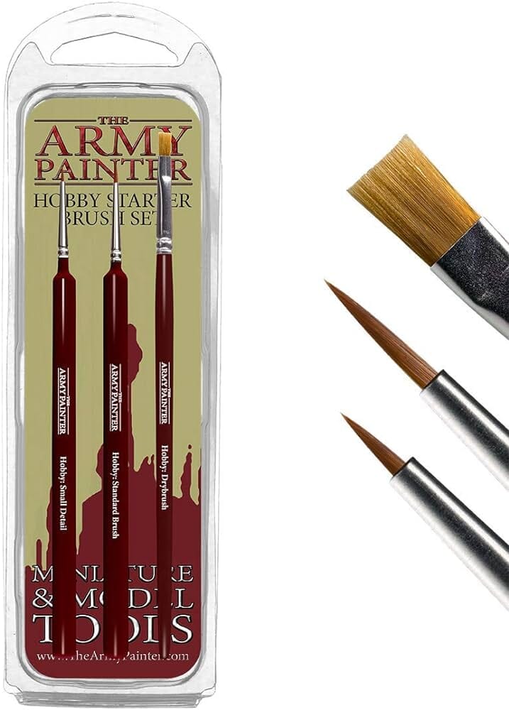 The Army Painter: Hobby starter brush set Multizone: Comics And Games  | Multizone: Comics And Games