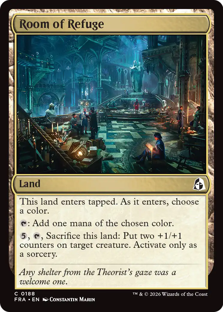Room of Refuge [Reality Fracture] MTG Single Magic: The Gathering  | Multizone: Comics And Games