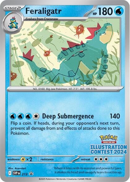 Feraligatr (213) [Scarlet & Violet: Black Star Promos] Pokemon Single Pokémon  | Multizone: Comics And Games