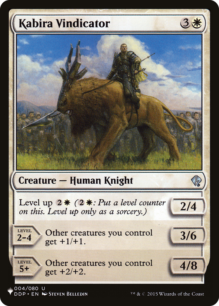 Kabira Vindicator [The List] MTG Single Magic: The Gathering  | Multizone: Comics And Games