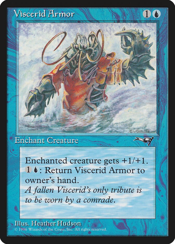 Viscerid Armor (Standing in Water) [Alliances] MTG Single Magic: The Gathering  | Multizone: Comics And Games